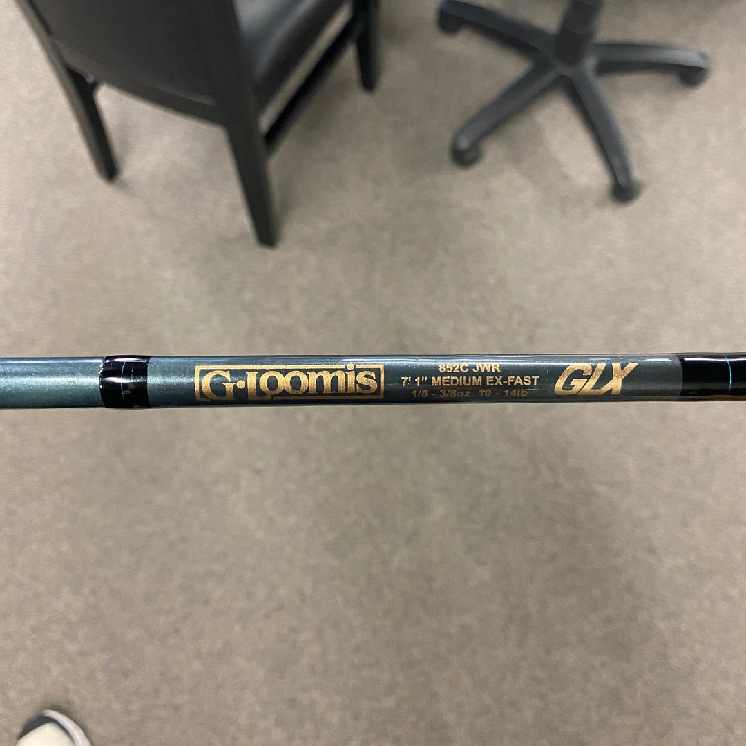 Fishin' World Used Rods And Reels Used Rod - G. Loomis GLX 852C JWR 1 Fishin' World Used Rods And Reels Used Rod - G. Loomis GLX 852C JWR