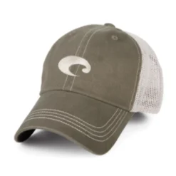 Costa Del Mar Costa Mesh Hat Moss Grren Hat
