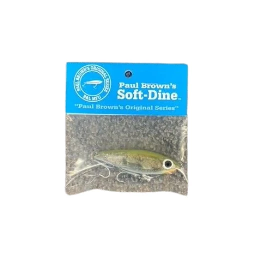 Baits Paul Brown Soft-Dine Rattling Twitchbait 2 Baits Paul Brown Soft-Dine Rattling Twitchbait